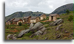 Górska wioska::Płaskowyż Centralny, Madagaskar::