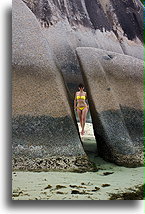 Split Rock::La Digue, Seychelles::