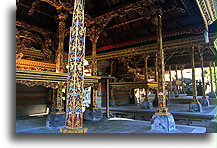 Ornamented Temple Bale::Bali, Indonesia::