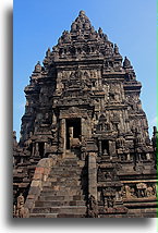Świątynia Shiva::Hinduistyczna świątyna Prambanan, Jawa Indonezja::