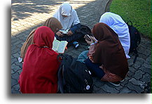 Indonesian Student Girls::Makassar, Sulawesi Indonesia::