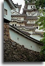 The Wall::Himeji-jo castle, Japan::