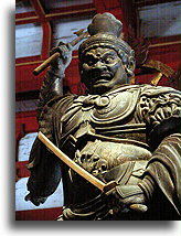 Myo-o with Sword::To-ji temple, Kyoto, Japan::