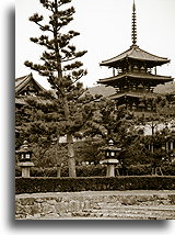 Goju-no-To (Five-story Pagoda) #1::Horyu-ji in Nara, Japan::