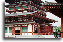 Gmach główny::Świątynia Yakushi-ji, Nara, Japonia::
