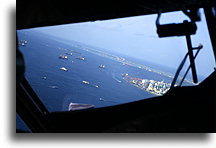 Container Ships near Male::Maldives Islands, Maldives::