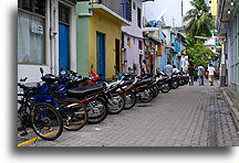 Bikes, Mopeds and Scooters::Male, capital city of Maldives::