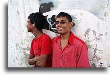 Two Teenagers::Malé, Maldives::