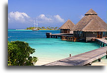 Ithaa Restaurant Entrance::Ithaa, Underwater Restaurant, Maldives::