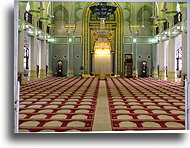 Wnętrze meczetu Sultan::Singapur::