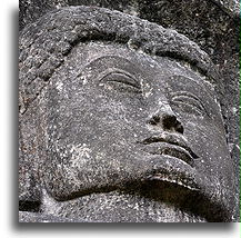 Buddha`s Face::Buddist Temples, Sri Lanka::