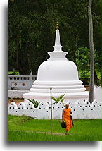 White Stupa::Buddist Temples, Sri Lanka::