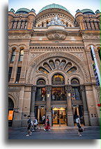 Entrance do QVB::Queen Victoria Building, Sydney, Australia::