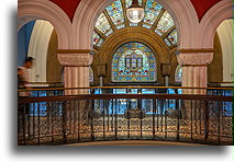 Stained Glass Window::Queen Victoria Building, Sydney, Australia::