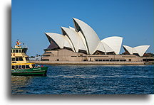 View from the Sydney Harbour::Sydney Opera House, Australia::