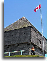 Fort Howe Blockhouse::Saint John, New Brunswick. Canada::