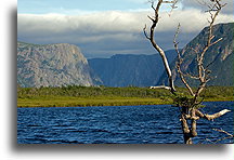 Western Brook Pond::It is part of the Long Range Mountains, the most northern section of the Appalachians::