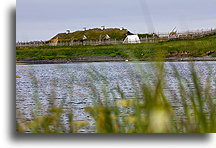 Viking Village::L'Anse aux Meadows, Newfoundland, Canada::