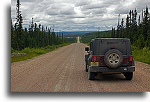 Endless Road::There are hundreds of kilometers of such roads in Labrador::