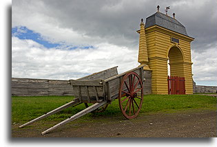 Frederic Gate::Fortress of Louisbourg, Nova Scotia, Canada::