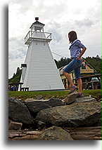 Spencers Island Lighthouse::Spencers Island, Nova Scotia, Canada::