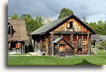Kitchen Building::Sainte-Marie among the Hurons, Ontario, Canada::