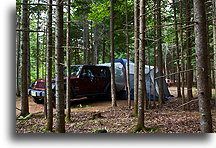 Camping on PEI::Prince Edward Island, Canada::