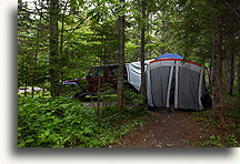 Camping in Forillon N.P.::Gaspe, Quebec, Canada::