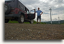 Le Nordais Windmills::Gaspe, Quebec, Canada::