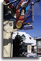 Bar Sign::Mont Tremblant, Quebec, Canada::