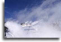 Snowmaking::Mont Tremblant, Quebec Canada::