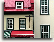 Half Red Roof::Quebec City, Quebec, Canada::
