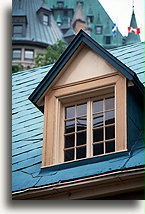 Single Dormer Window::Quebec City, Quebec, Canada::