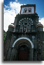 Stary kościół w Soufriere::Dominika, Karaiby::