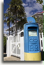 Kolonialna skrzynka pocztowa::Wielki Kajman, Karaiby::