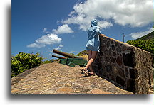 Battery de Windt::Sint Eustatius, Caribbean Netherlands::
