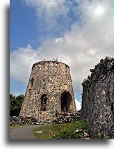 Ruiny plantacji Annaberg::St. John, Wyspy Dziewicze Stanów Zjednoczonych, Karaiby::