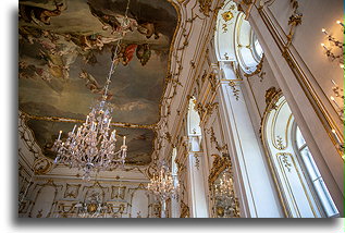 Malowidła sufitowe::Pałac Arcybiskupi w Kromieryżu, Czechy::