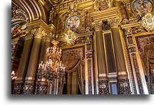 Główne foyer #2::Opera Garnier, Paryż, Francja::