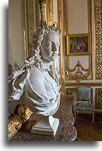 Bust of Louis XIV::Palace of Versailles, France::