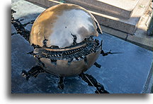Pomodoro's Sphere ::Monumental Cemetery, Milan, Italy::