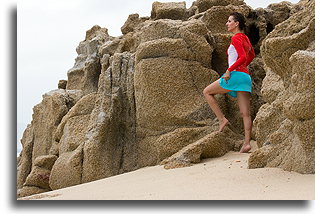 The Rock on the Beach::Hilton Los Cabos, Baja California, Mexico::