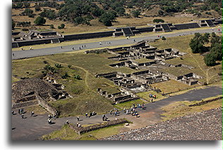 Avenue of the Dead::Teotihuacan, Mexico::