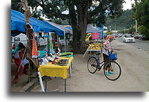 Vaitape Market::Bora Bora, French Polynesia::