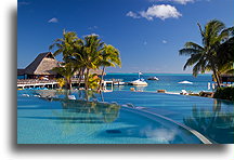 Infinity Pool::Bora Bora, French Polynesia::