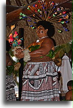 Fidżijska tancerka #2::Mieszkancy Fidzi, Południowy Pacyfik::