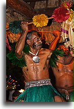 Fidżijski tancerz #1::Mieszkancy Fidzi, Południowy Pacyfik::