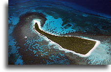 Bottle Shaped Islet::New Caledonia, South Pacific::