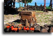 Tiki Village Marae #2::Moorea, French Polynesia::