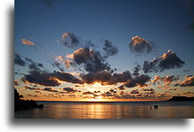 Zachód słońca w Numea::Nowa Kaledonia, Oceania::